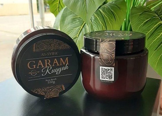garam bukit seri aishah himalaya masakan putih pink merah sihat mineral beriodin hitam iodin halagel faiza