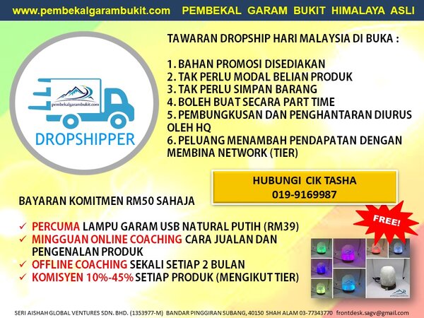 garam bukit seri aishah himalaya natural pink merah putih kristal hitam hunza kasar halus masak masakan mandi mandian rendam rendaman kaki spa oem borong aroma lampu bantal scrub kulit kepala rawatan islam minum air muka kusam ruqyah khasiat sihat khasiat kebaikan kala namak spray mineral beriodin iodin non-iodin energy water himalayan salt agent seasoning distributor halagel faiza CED saji Epsom