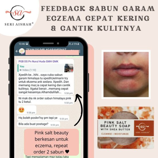 garam bukit seri aishah himalaya natural pink merah putih kristal hitam hunza kasar halus masak masakan mandi mandian rendam rendaman kaki spa oem borong aroma lampu bantal scrub kulit kepala rawatan islam minum air muka kusam ruqyah khasiat sihat khasiat kebaikan kala namak spray mineral beriodin iodin non-iodin energy water himalayan salt agent seasoning distributor halagel faiza CED saji Epsom