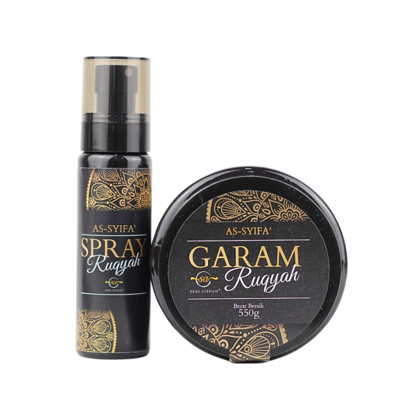 Ruqyah Series: Garam Mandian & Spray Ruqyah As-Syifa' SA