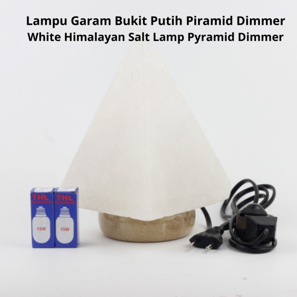Lampu Garam Bukit Putih Bercorak Tapak Dimmer - Image 4