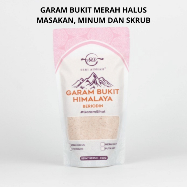 Garam Bukit Beriodin Seri Aishah Ziplock 450G - Image 5