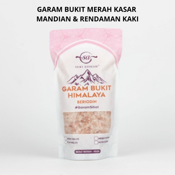 Garam Bukit Beriodin Seri Aishah Ziplock 450G - Image 4