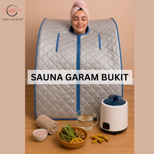 Tambah Garam Bukit dalam Sauna Bantu Badan Lebih Sihat